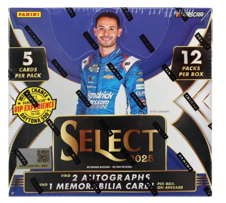 2025 Panini Select Racing - Hobby Box