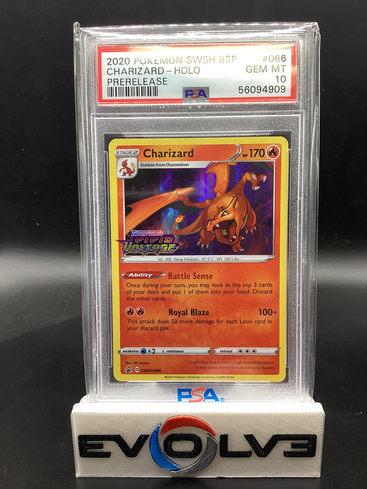 Charizard (SWSH066) [Pokemon Sword & Shield: Black Star Promos] PSA 10