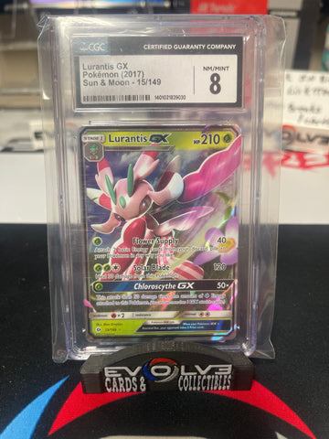Lurantis GX (015/149) [Sun & Moon: Base] CGC 8