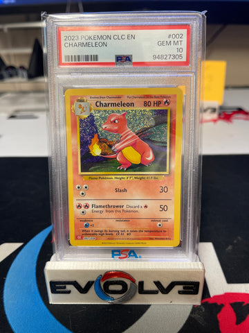 Charmeleon (002/034) [Pokémon Classic Collection] PSA 10