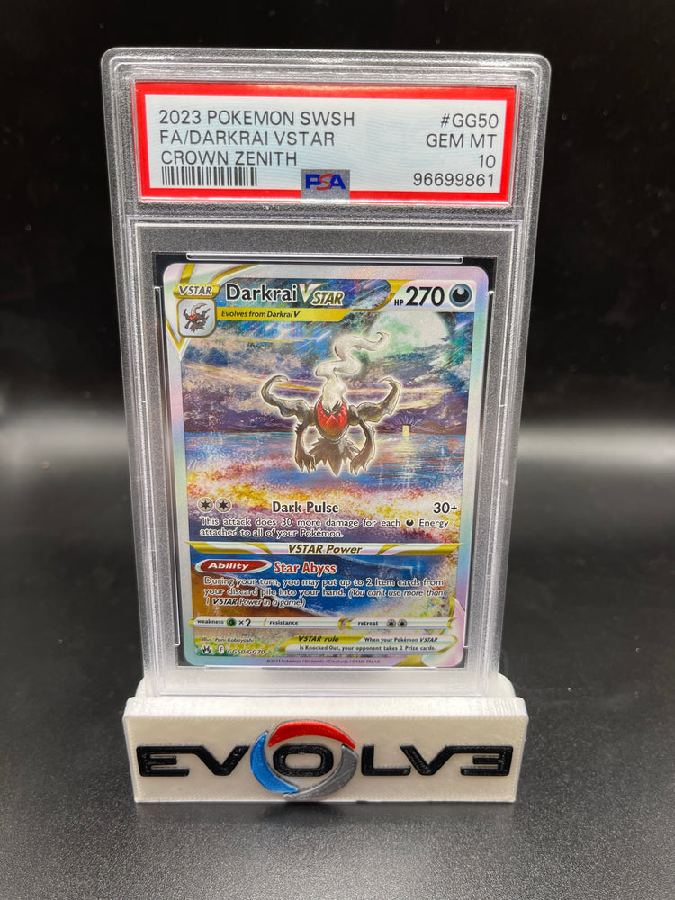 Darkrai VSTAR (GG50/GG70) [Pokémon SWSH: Crown Zenith] PSA 10