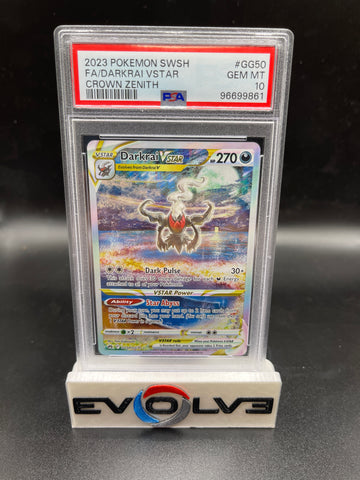 Darkrai VSTAR (GG50/GG70) [Pokémon SWSH: Crown Zenith] PSA 10