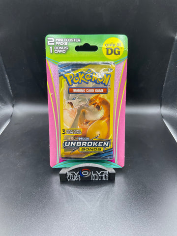 Pokémon: Sun & Moon: Unbroken Bonds - Dollar General 2 Pack Blister