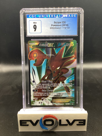 Scizor EX (119/122) [Pokemon X & Y: BREAKpoint] CGC 9