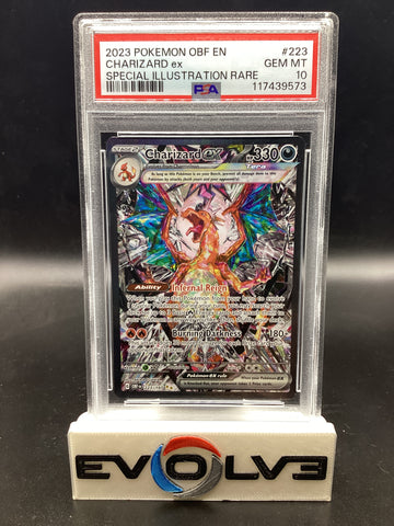 Charizard ex (223/197) [Pokemon Scarlet & Violet: Obsidian Flames] PSA 10