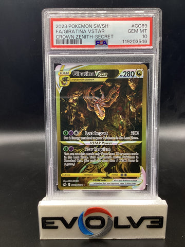 Giratina VSTAR (GG69/GG70) [Pokemon Sword & Shield: Crown Zenith Galarian Gallery] PSA 10