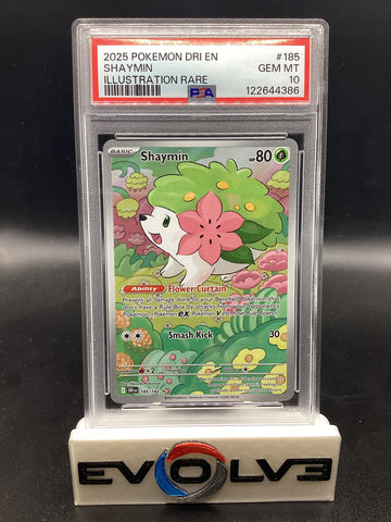 Shaymin (185/182) [Pokemon Scarlet & Violet: Destined Rivals] PSA 10
