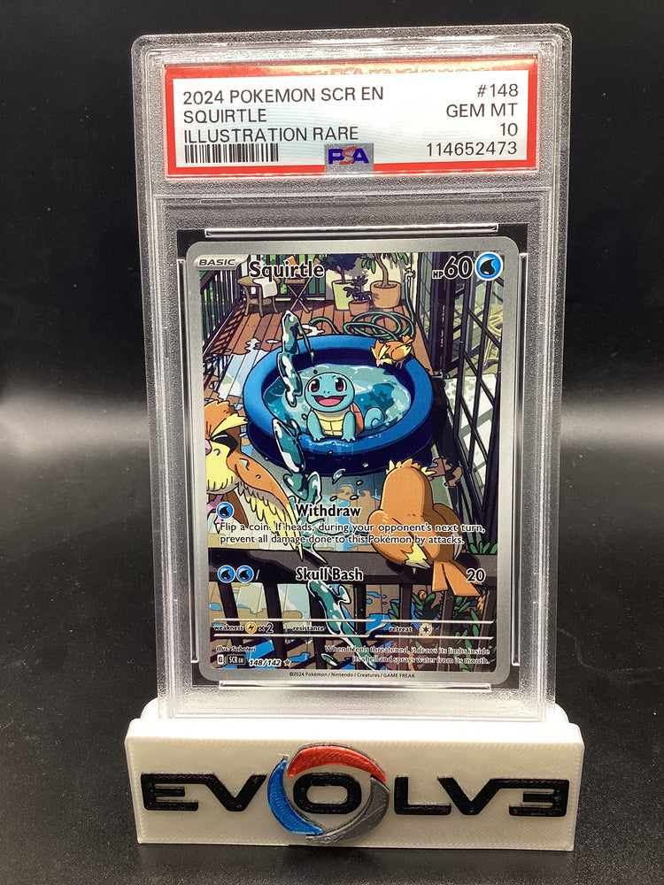 Squirtle (148/142) [Pokemon Scarlet & Violet: Stellar Crown] PSA 10