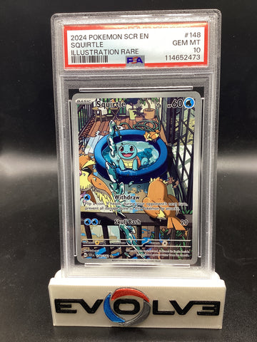 Squirtle (148/142) [Pokemon Scarlet & Violet: Stellar Crown] PSA 10