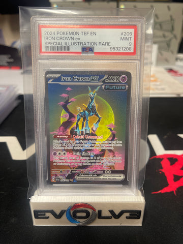 Iron Crown ex SIR (206/162) [Scarlet & Violet: Temporal Forces] PSA 9