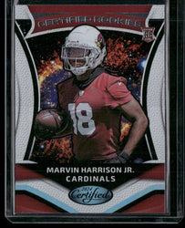 2024 Panini Certified #6 Marvin Harrison Jr. Certified Rookies