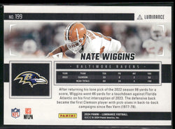 2024 Panini Luminance #199 Nate Wiggins