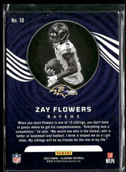 2023 Panini Illusions #10 Zay Flowers