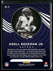 2023 Panini Illusions #9 Odell Beckham Jr. Bronze Trophy Collection #/499