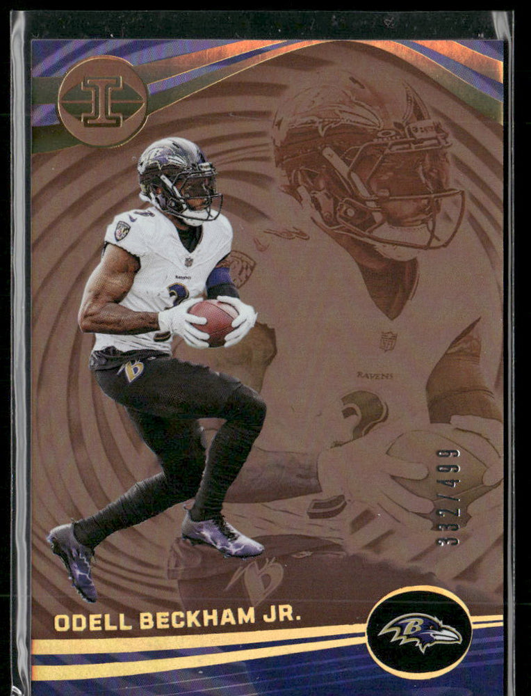 2023 Panini Illusions #9 Odell Beckham Jr. Bronze Trophy Collection #/499