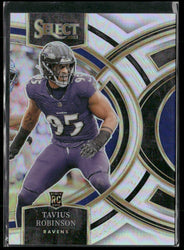 2023 Panini Select #114 Tavius Robinson Silver Prizms