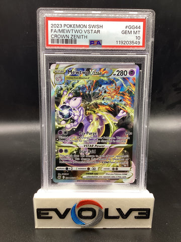 Mewtwo VSTAR (GG44/GG70) [Pokemon Sword & Shield: Crown Zenith Galarian Gallery] PSA 10