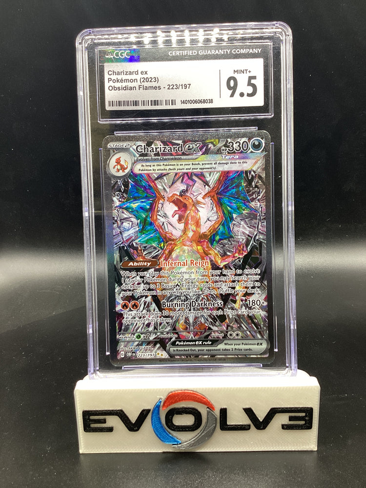 Charizard ex (223/197) [Pokemon Scarlet & Violet: Obsidian Flames] CGC 9.5