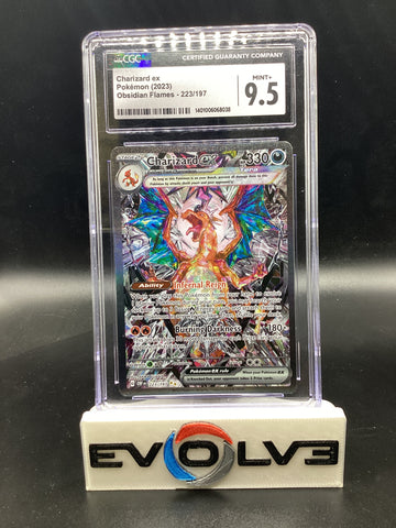 Charizard ex (223/197) [Pokemon Scarlet & Violet: Obsidian Flames] CGC 9.5