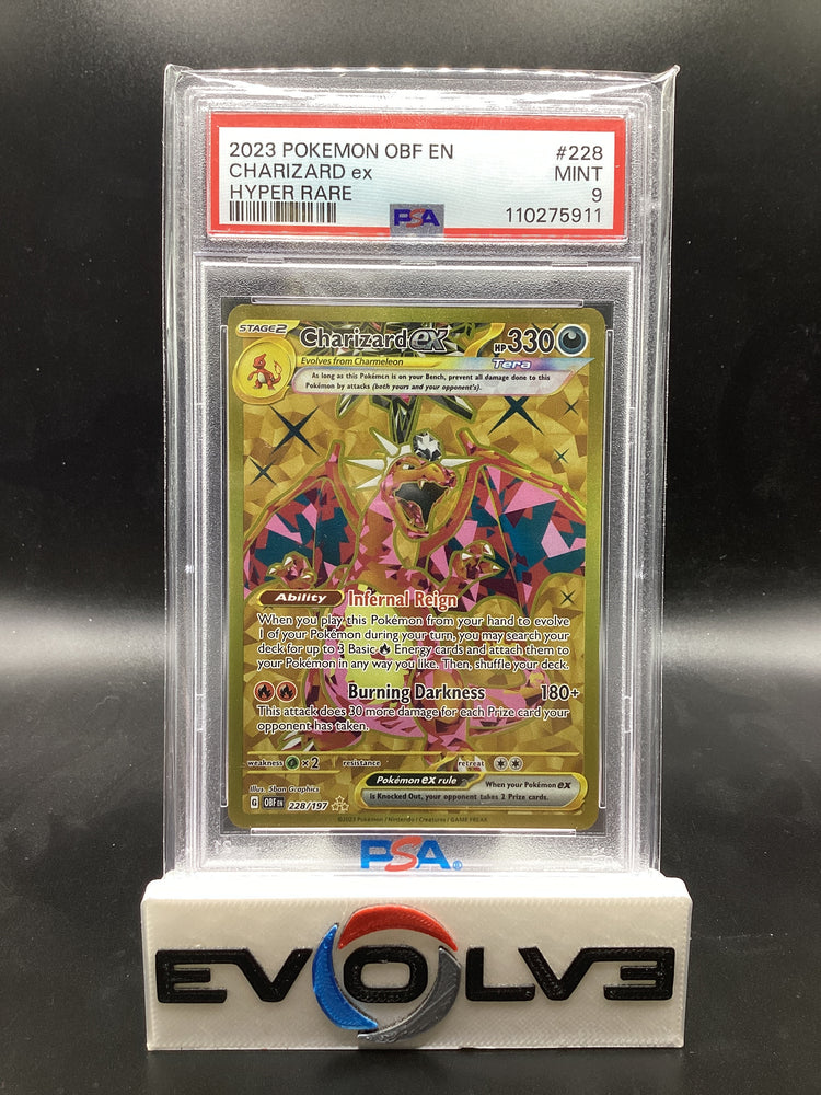 Charizard ex (228/197) [Pokemon Scarlet & Violet: Obsidian Flames] PSA 9