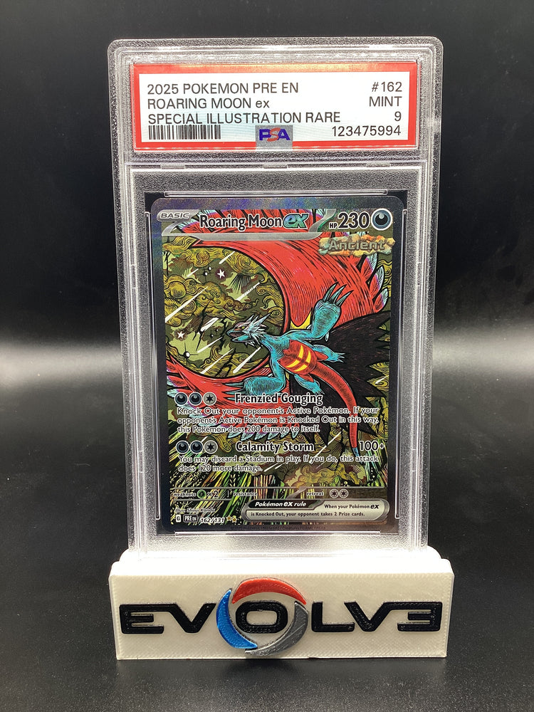 Roaring Moon ex (162/131) [Pokemon Scarlet & Violet: Prismatic Evolutions] PSA 9
