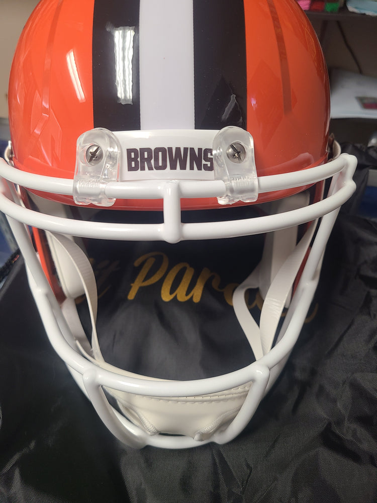 Jerry jeudy full size autograph helmet