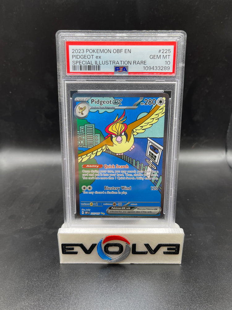 Pidgeot ex (225/197) [Scarlet & Violet: Obsidian Flames] PSA 10