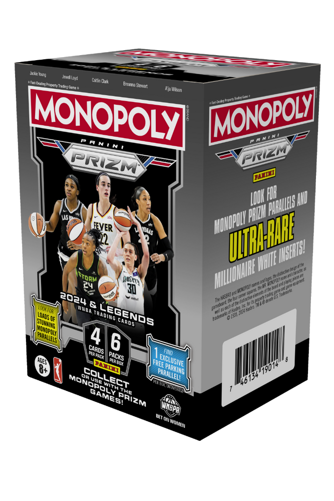 2024 Panini Monopoly Prizm WNBA - Blaster Box