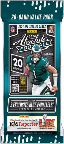 2024 Panini Absolute Football NFL Fat Pack