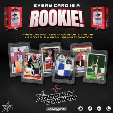 Jersey Fusion Rookie Edition Sealed Box - (1) Jersey Fusion Per Box