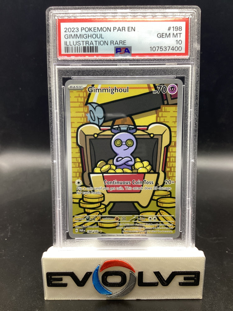 Gimmighoul (198/182) [Pokemon Scarlet & Violet: Paradox Rift] PSA 10
