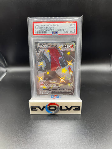 Charizard V Alt Art (079/073) [Pokémon SWSH: Champion's Path] PSA 9