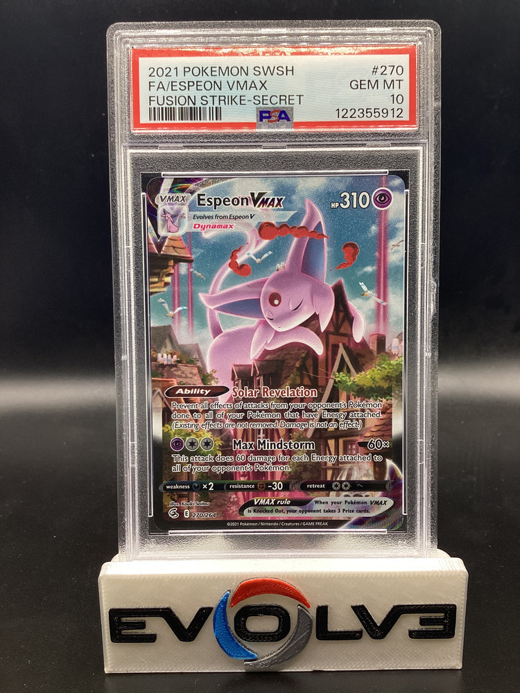 Espeon VMAX (270/264) [Pokemon Sword & Shield: Evolving Skies] PSA 10