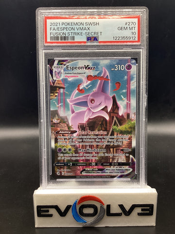 Espeon VMAX (270/264) [Pokemon Sword & Shield: Evolving Skies] PSA 10