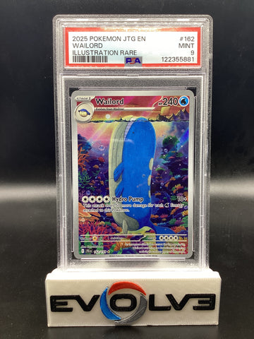 Wailord (162/159) [Pokemon Scarlet & Violet: Journey Together] PSA 9