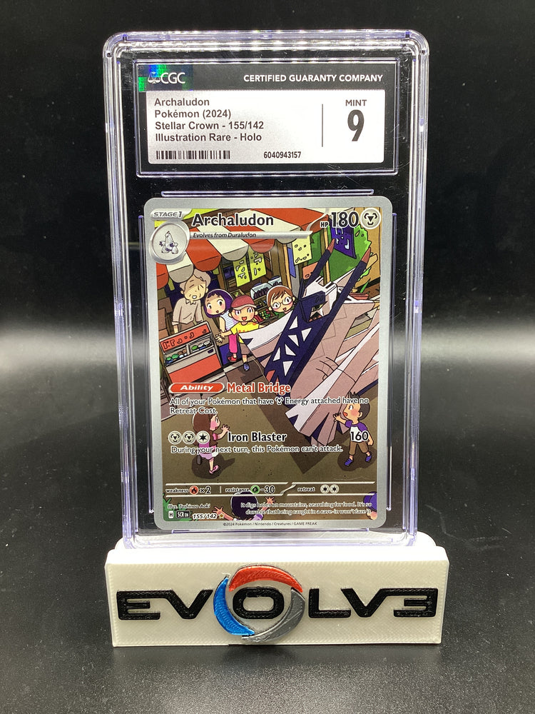 Archaludon (155/142) [Pokemon Scarlet & Violet: Stellar Crown] CGC 9
