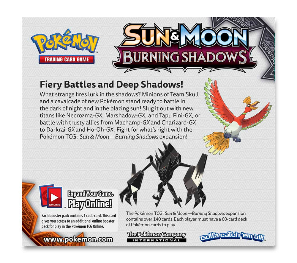 Sun & Moon: Burning Shadows - Booster Box