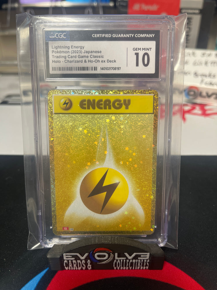 Lightning Energy [Japanese TCG Classic] CGC Gem Mint 10