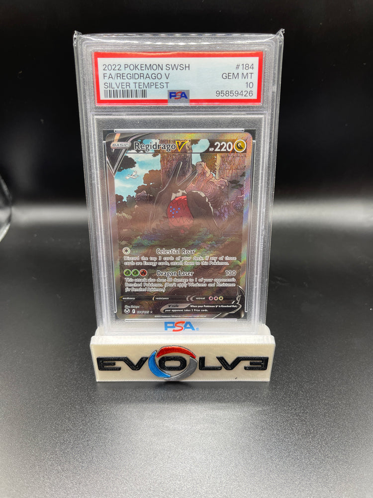 Regidrago V Alt Art (184/195) [Pokémon SWSH: Silver Tempest] PSA 10