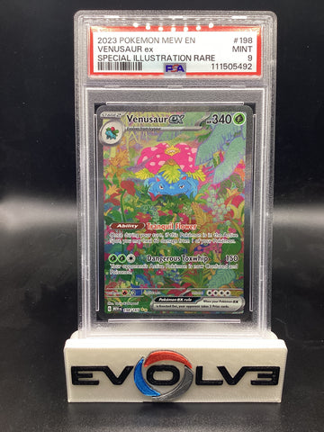 Venusaur ex (198/165) [Pokemon Scarlet & Violet: 151] PSA 9