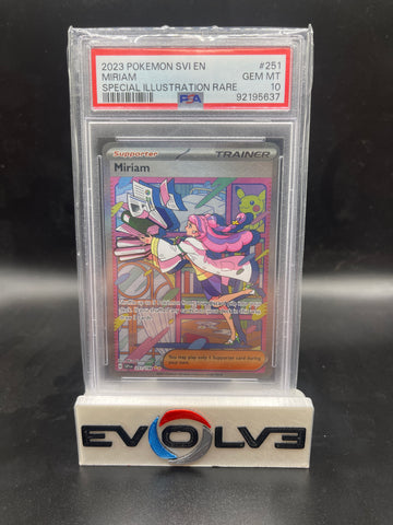 Miriam (251/198) [Pokémon Scarlet & Violet: SV1] PSA 10