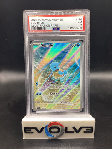 Squirtle (170/165) [Pokemon Scarlet & Violet: 151] PSA 7