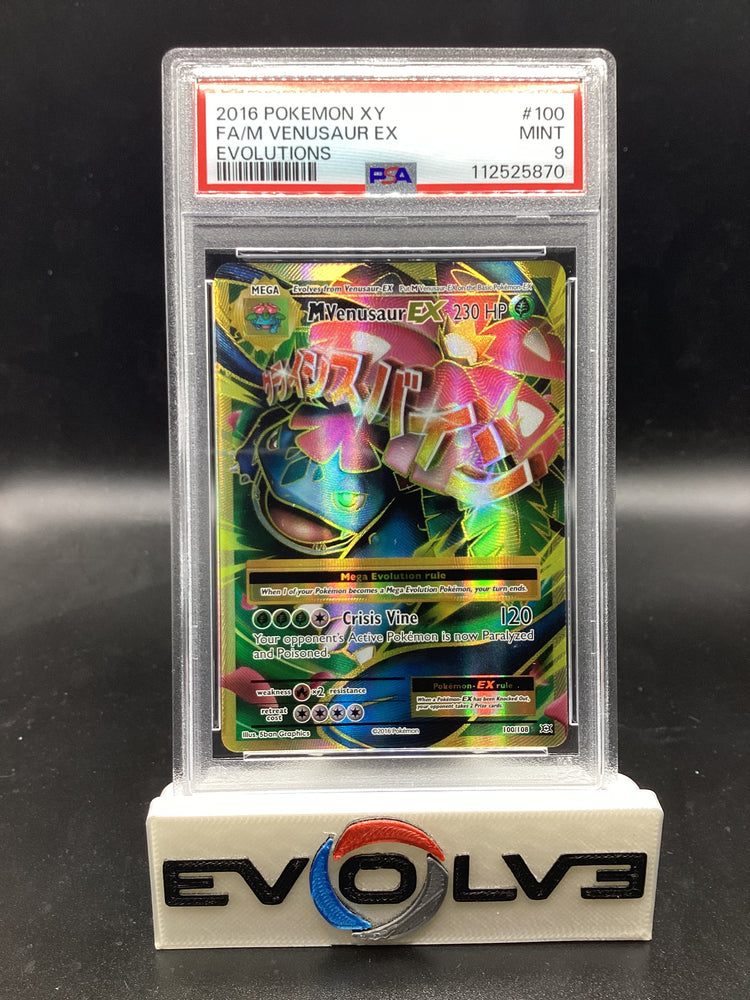 M Venusaur EX (100/108) [Pokemon X & Y: Evolutions] PSA 9
