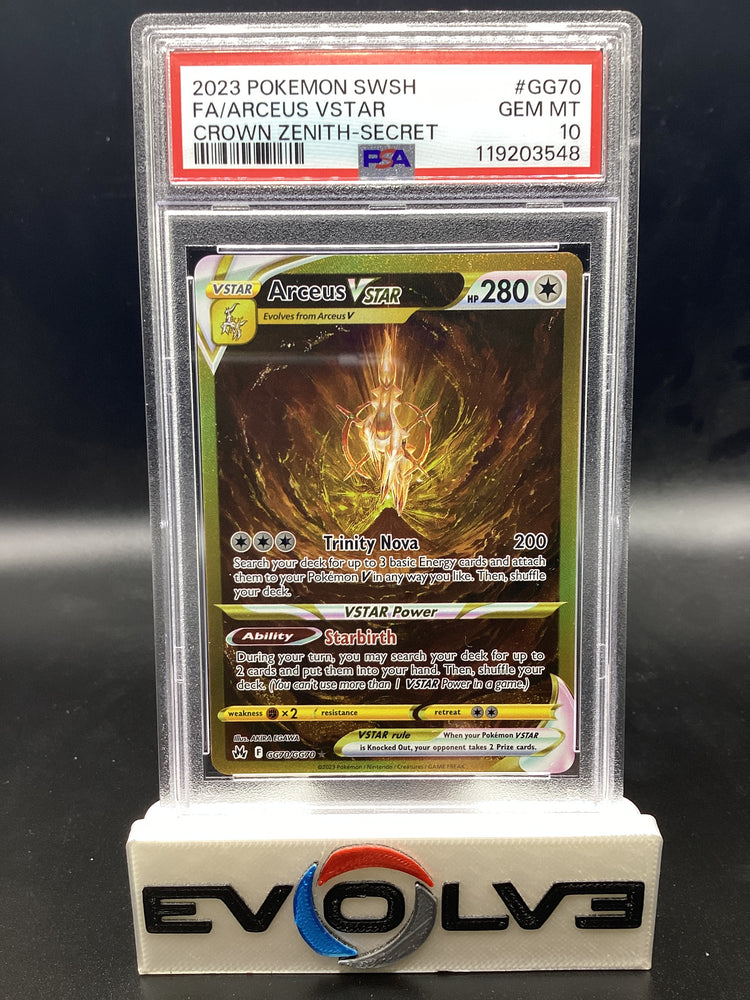 Arceus VSTAR (GG70/GG70) [Pokemon Sword & Shield: Crown Zenith Galarian Gallery] PSA 10
