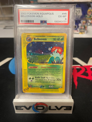 Bellossom (H5/H32) [Pokémon: Aquapolis] PSA 6