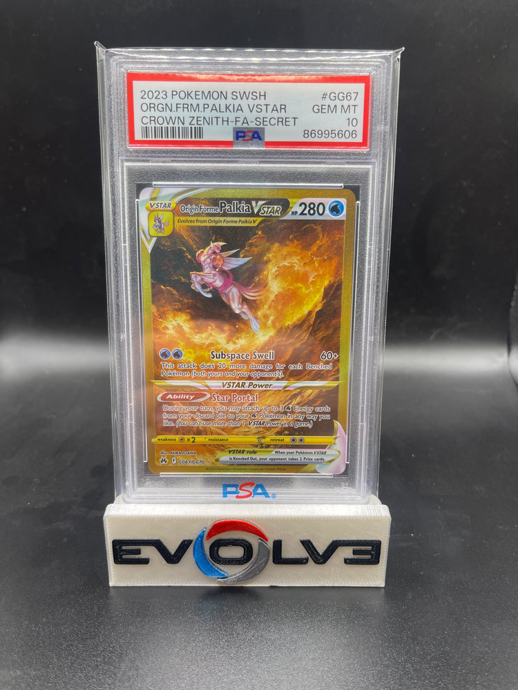 Origin Forme Palkia VSTAR (GG67/GG70) [Sword & Shield: Crown Zenith] PSA 10