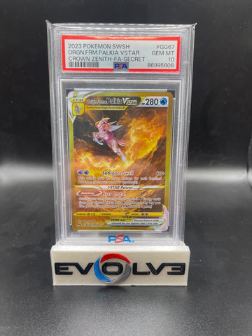 Origin Forme Palkia VSTAR (GG67/GG70) [Sword & Shield: Crown Zenith] PSA 10