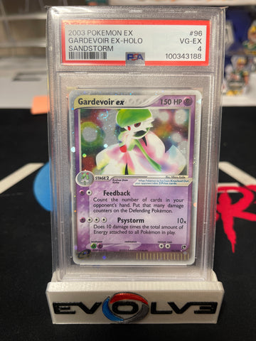 Gardevoir ex (096/100) [Pokémon EX: Sandstorm] PSA 4
