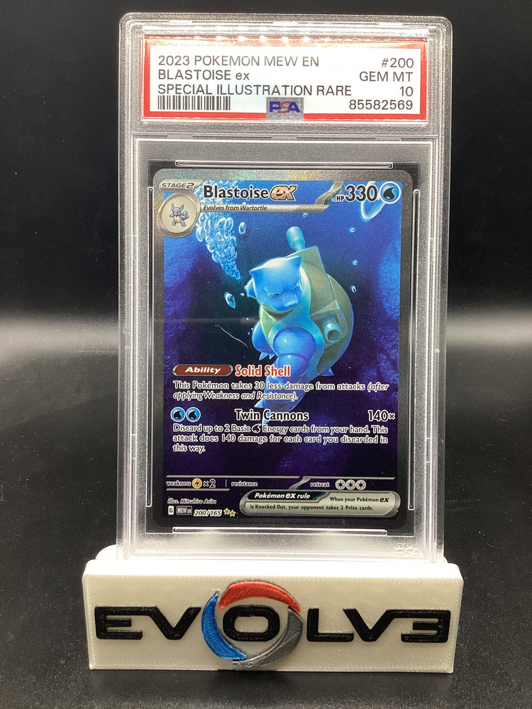 Blastoise ex (200/165) [Pokemon Scarlet & Violet: 151] PSA 10