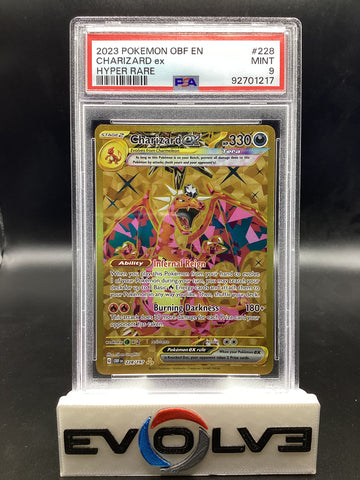 Charizard ex (228/197) [Pokemon Scarlet & Violet: Obsidian Flames] PSA 9